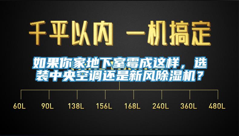 如果你家地下室霉成這樣，選裝中央空調(diào)還是新風(fēng)除濕機(jī)？