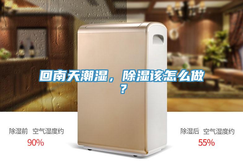 回南天潮濕，除濕該怎么做？