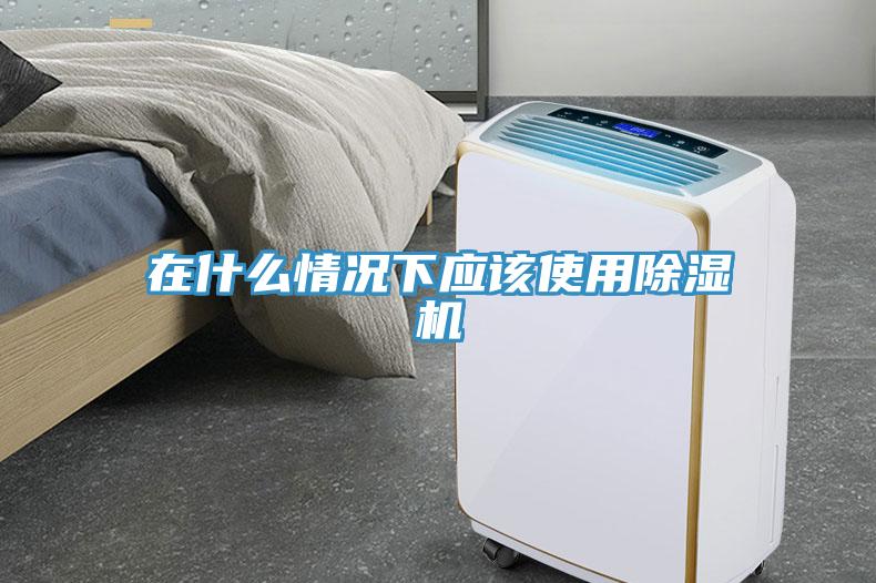 在什么情況下應該使用除濕機