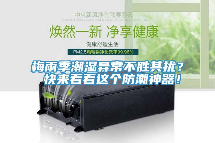 梅雨季潮濕異常不勝其擾？ 快來(lái)看看這個(gè)防潮神器！