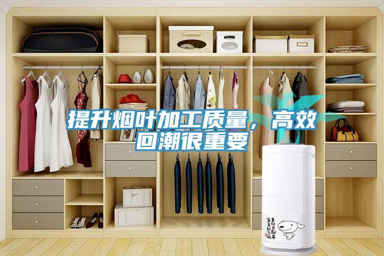 提升煙葉加工質(zhì)量，高效回潮很重要