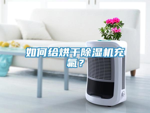 如何給烘干除濕機(jī)充氟？