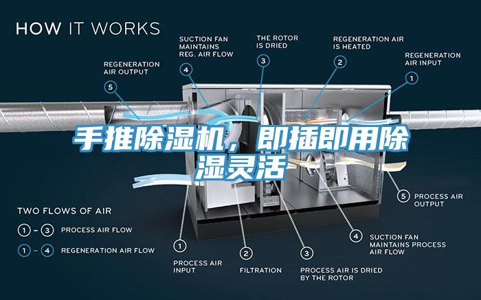 手推除濕機，即插即用除濕靈活
