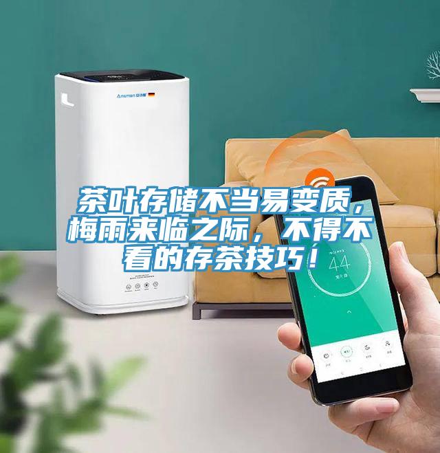 茶葉存儲不當易變質(zhì)，梅雨來臨之際，不得不看的存茶技巧！