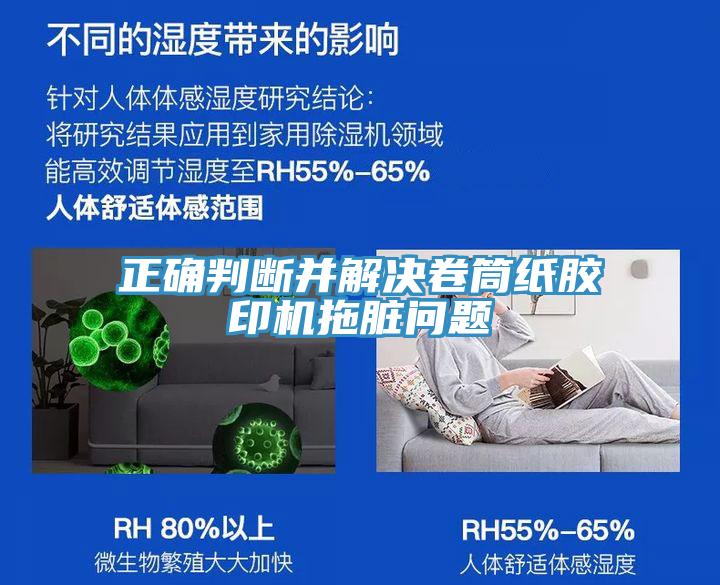 正確判斷并解決卷筒紙膠印機(jī)拖臟問題