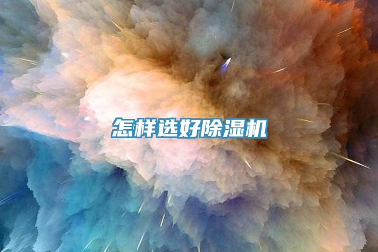 怎樣選好除濕機