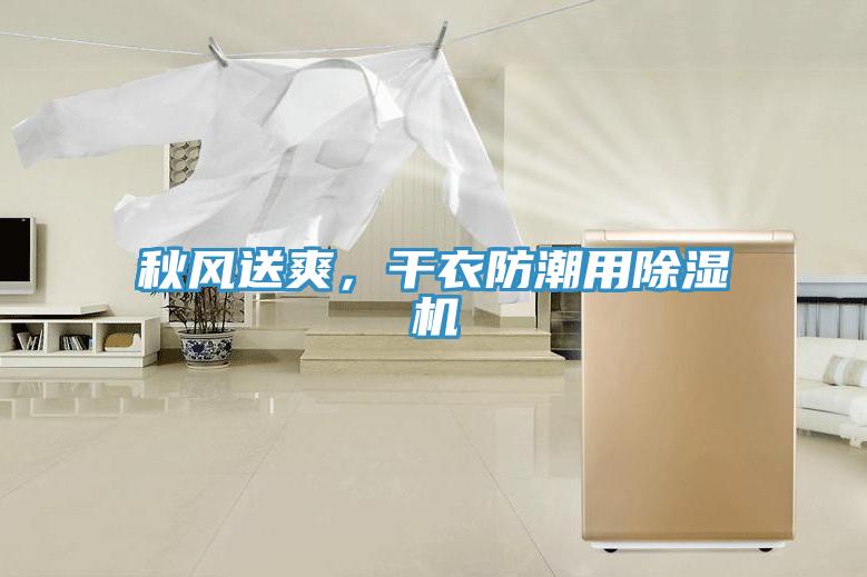 秋風送爽，干衣防潮用除濕機