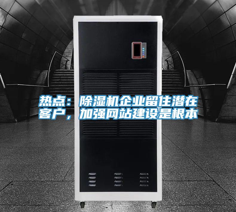 熱點：除濕機企業(yè)留住潛在客戶，加強網站建設是根本