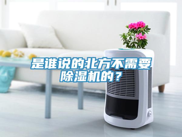 是誰說的北方不需要除濕機的？