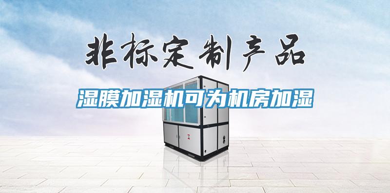 濕膜加濕機(jī)可為機(jī)房加濕