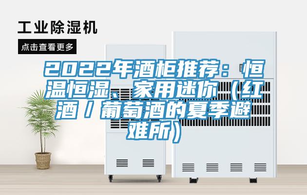 2022年酒柜推薦：恒溫恒濕、家用迷你（紅酒／葡萄酒的夏季避難所）
