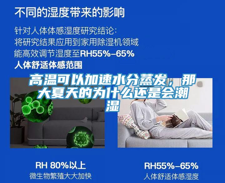 高溫可以加速水分蒸發(fā)，那大夏天的為什么還是會潮濕
