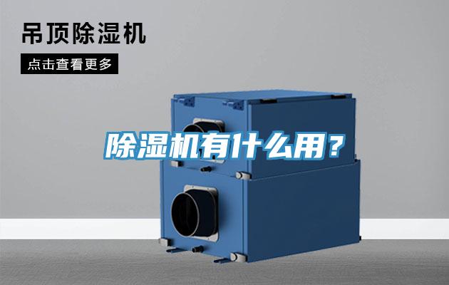 除濕機有什么用？