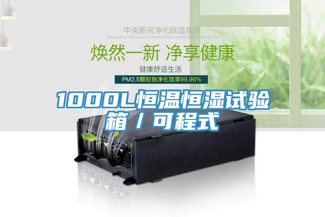 1000L恒溫恒濕試驗箱／可程式