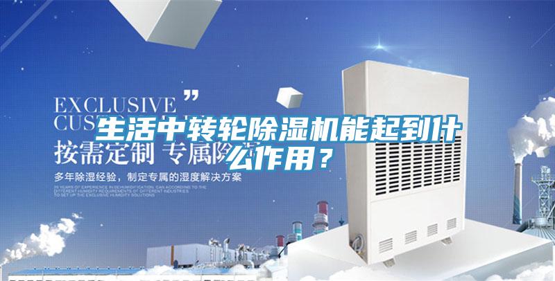 生活中轉(zhuǎn)輪除濕機能起到什么作用？