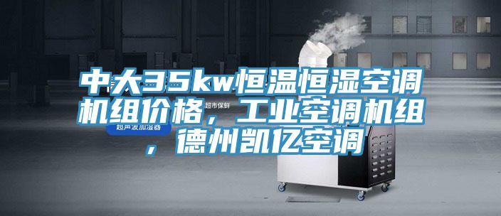 中大35kw恒溫恒濕空調(diào)機(jī)組價(jià)格，工業(yè)空調(diào)機(jī)組，德州凱億空調(diào)