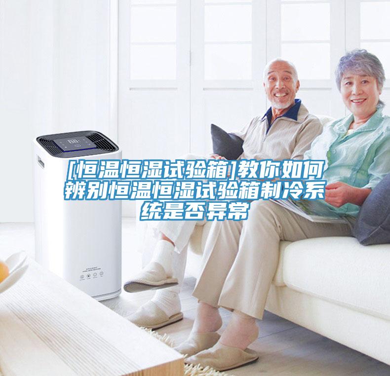 [恒溫恒濕試驗箱]教你如何辨別恒溫恒濕試驗箱制冷系統(tǒng)是否異常