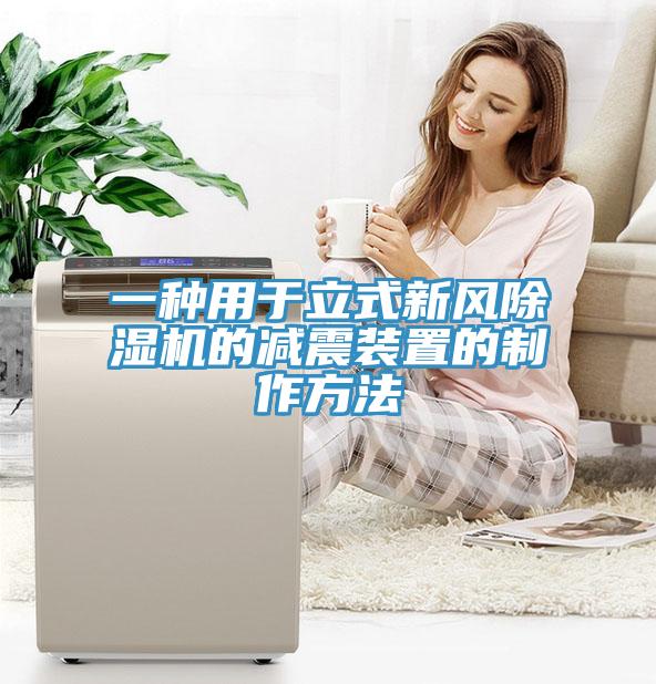 一種用于立式新風(fēng)除濕機(jī)的減震裝置的制作方法