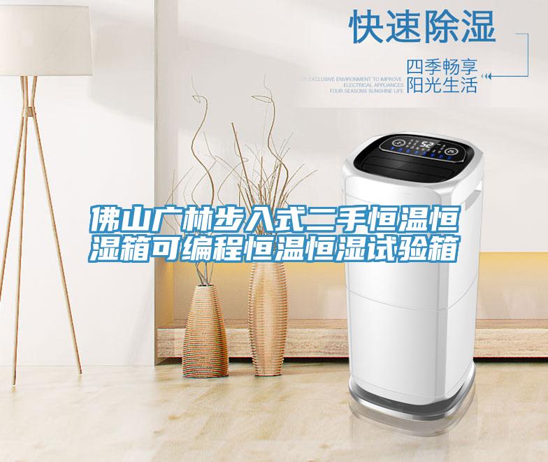 佛山廣林步入式二手恒溫恒濕箱可編程恒溫恒濕試驗(yàn)箱