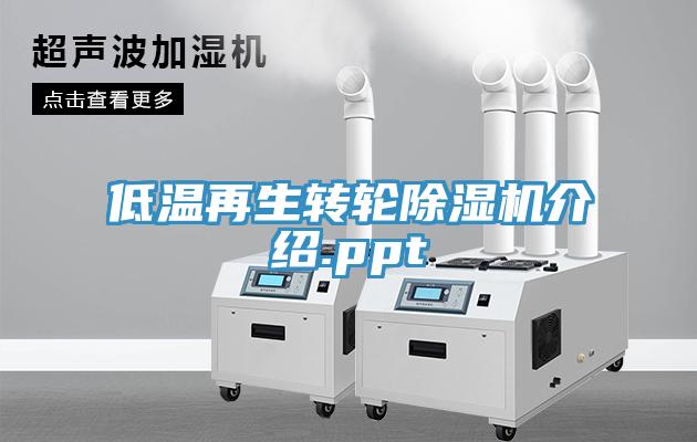 低溫再生轉(zhuǎn)輪除濕機(jī)介紹.ppt