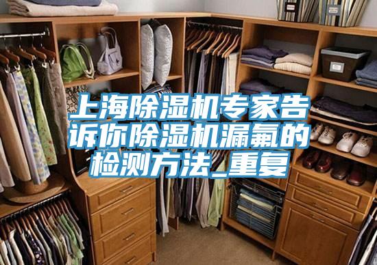 上海除濕機(jī)專家告訴你除濕機(jī)漏氟的檢測(cè)方法_重復(fù)