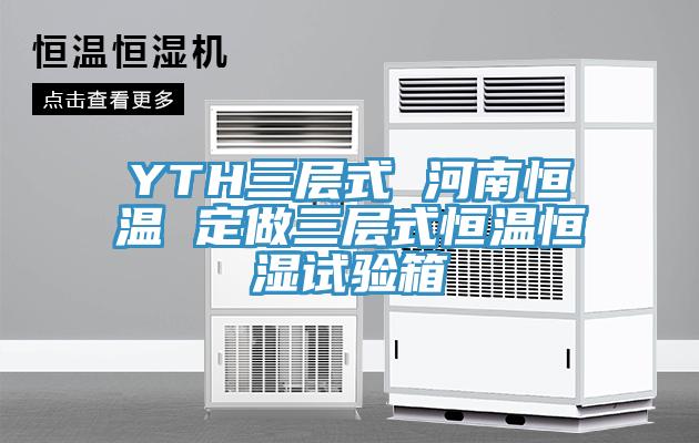 YTH三層式 河南恒溫 定做三層式恒溫恒濕試驗(yàn)箱