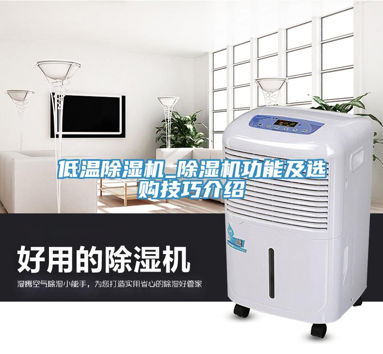 低溫除濕機(jī)_除濕機(jī)功能及選購技巧介紹