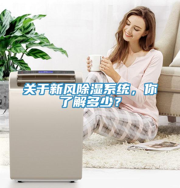 關(guān)于新風(fēng)除濕系統(tǒng)，你了解多少？