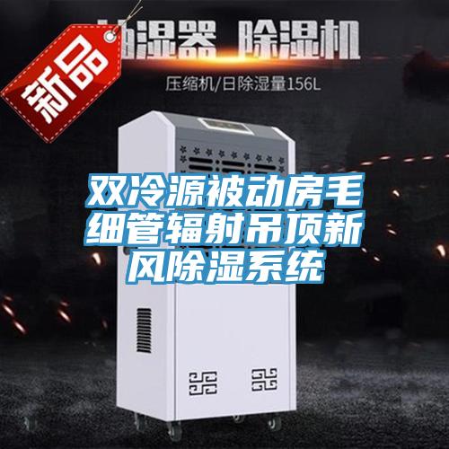 雙冷源被動房毛細(xì)管輻射吊頂新風(fēng)除濕系統(tǒng)