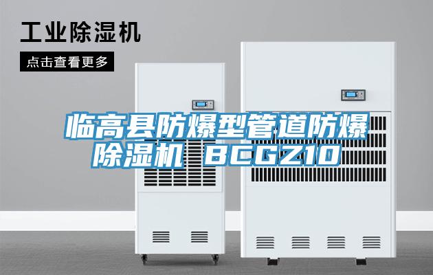 臨高縣防爆型管道防爆除濕機(jī) BCGZ10