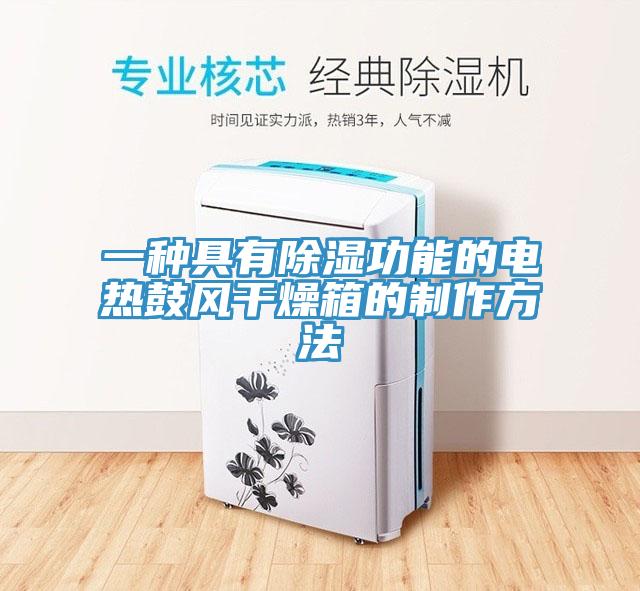 一種具有除濕功能的電熱鼓風(fēng)干燥箱的制作方法
