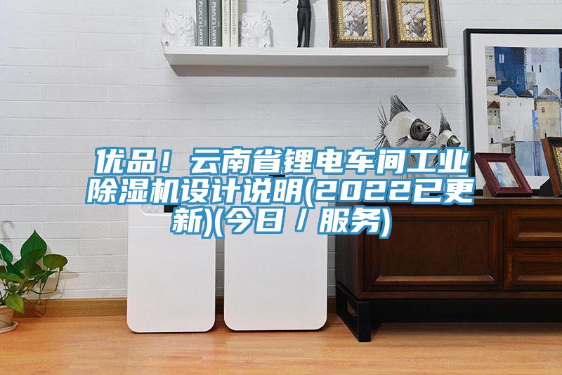 優(yōu)品！云南省鋰電車間工業(yè)除濕機(jī)設(shè)計(jì)說明(2022已更新)(今日／服務(wù))