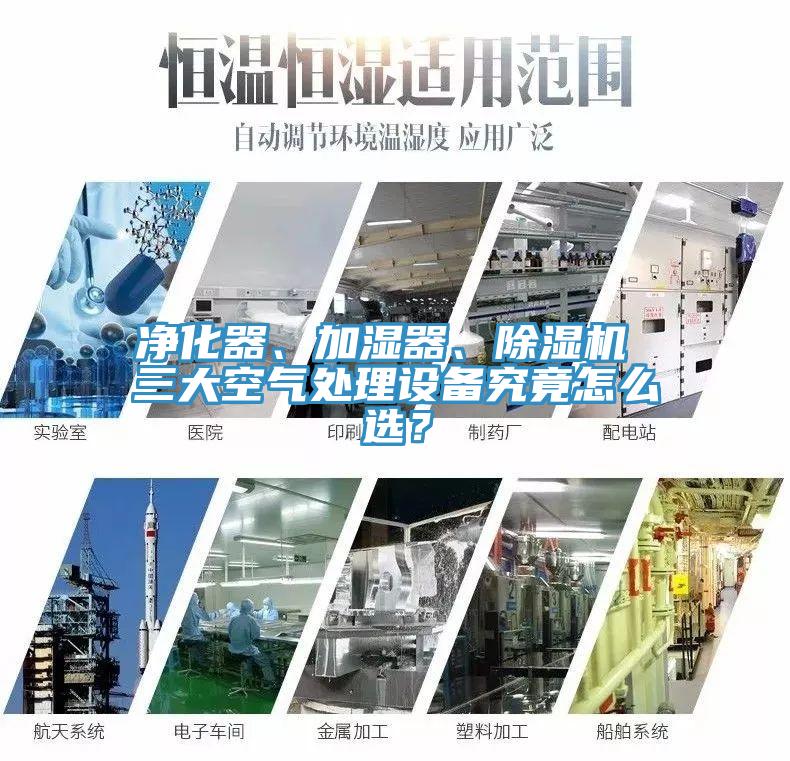 凈化器、加濕器、除濕機(jī) 三大空氣處理設(shè)備究竟怎么選？