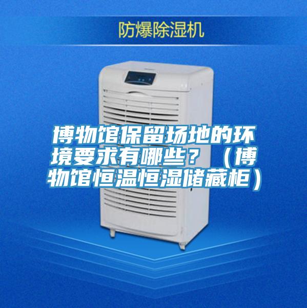 博物館保留場地的環(huán)境要求有哪些?(博物館恒溫恒濕儲藏柜)