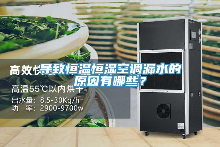 導(dǎo)致恒溫恒濕空調(diào)漏水的原因有哪些？