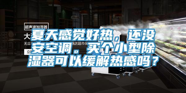 夏天感覺(jué)好熱，還沒(méi)安空調(diào)。買(mǎi)個(gè)小型除濕器可以緩解熱感嗎？