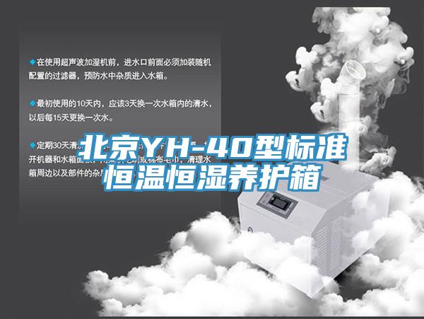 北京YH-40型標(biāo)準(zhǔn)恒溫恒濕養(yǎng)護箱