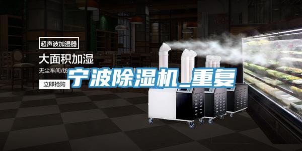 寧波除濕機_重復(fù)
