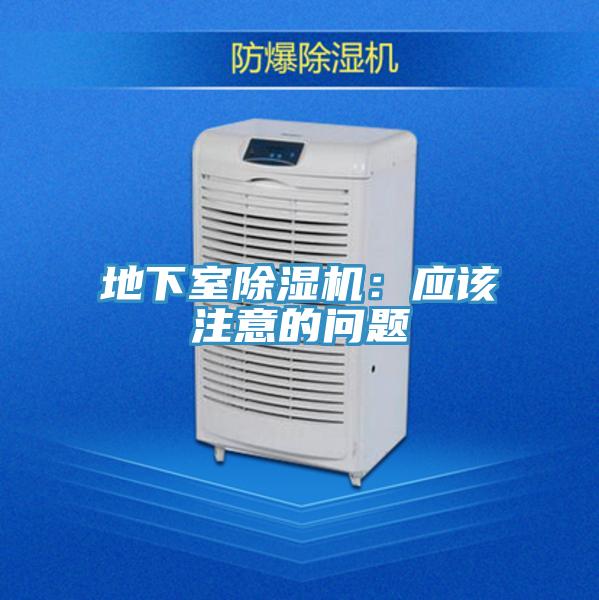 地下室除濕機(jī)：應(yīng)該注意的問(wèn)題
