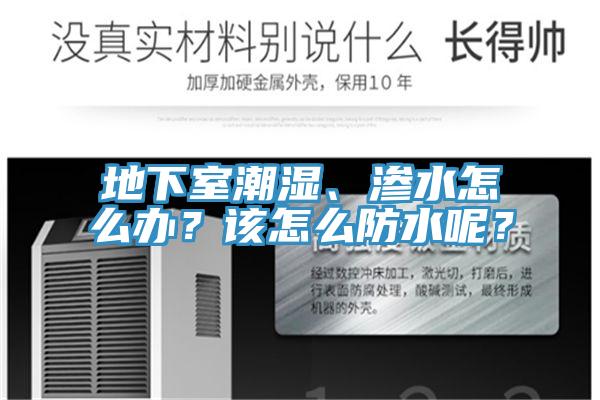 地下室潮濕、滲水怎么辦？該怎么防水呢？