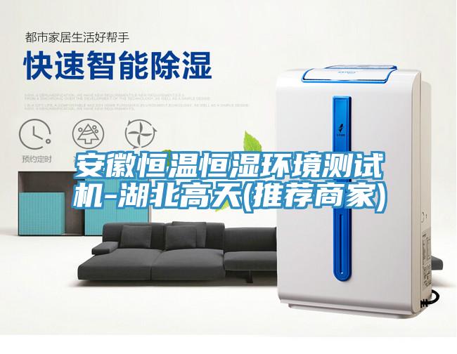 安徽恒溫恒濕環(huán)境測試機(jī)-湖北高天(推薦商家)