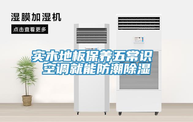 實(shí)木地板保養(yǎng)五常識 空調(diào)就能防潮除濕