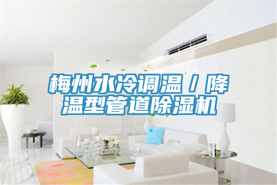 梅州水冷調(diào)溫／降溫型管道除濕機(jī)