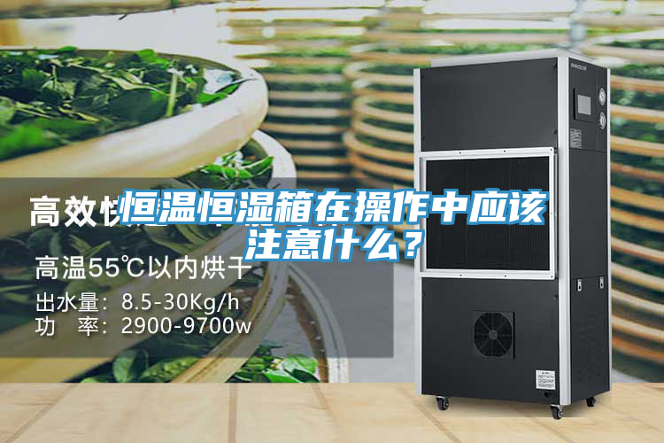 恒溫恒濕箱在操作中應(yīng)該注意什么？