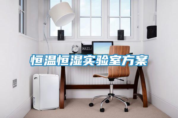 恒溫恒濕實驗室方案