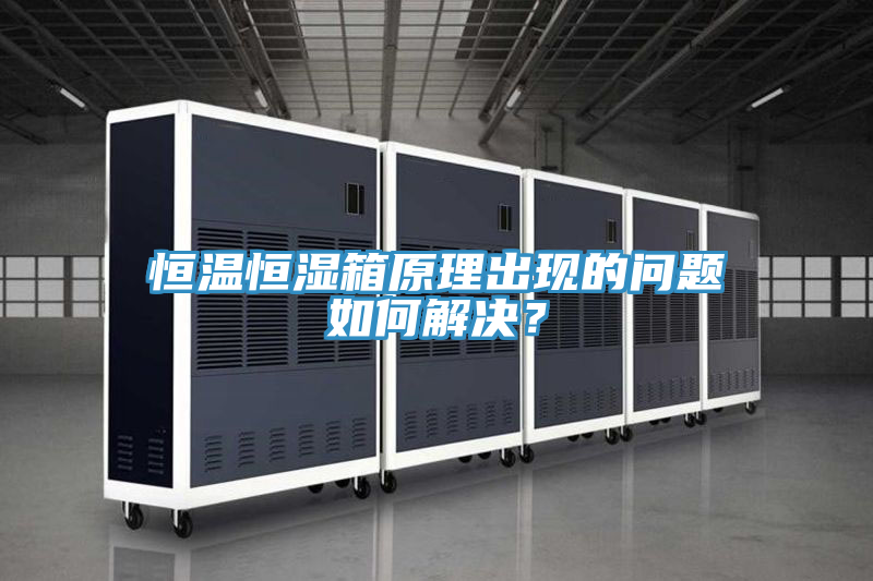 恒溫恒濕箱原理出現(xiàn)的問題如何解決？