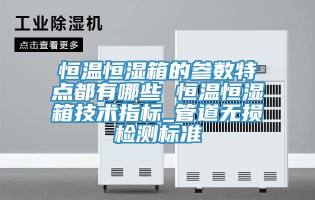 恒溫恒濕箱的參數(shù)特點都有哪些 恒溫恒濕箱技術指標_管道無損檢測標準