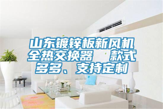 山東鍍鋅板新風(fēng)機(jī)全熱交換器  款式多多、支持定制