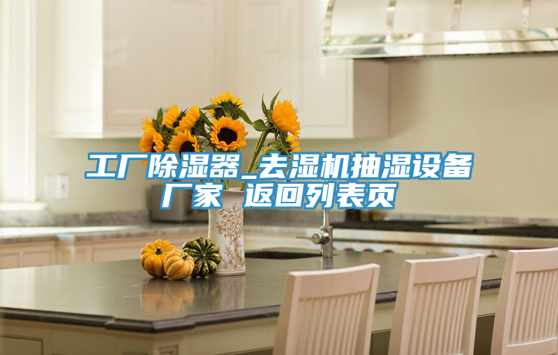 工廠除濕器_去濕機(jī)抽濕設(shè)備廠家 返回列表頁(yè)