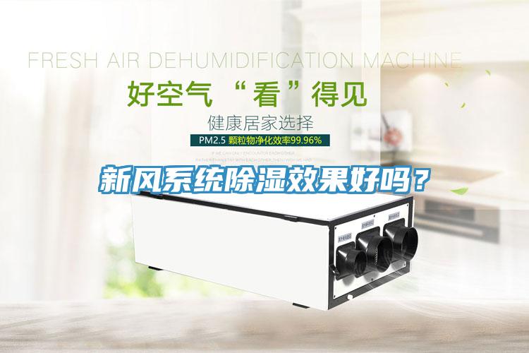 新風系統(tǒng)除濕效果好嗎？